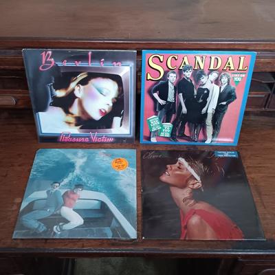 LOT 191: Vintage LPs- Madonna, Olivia Newton-John, Bruce Springsteen & More