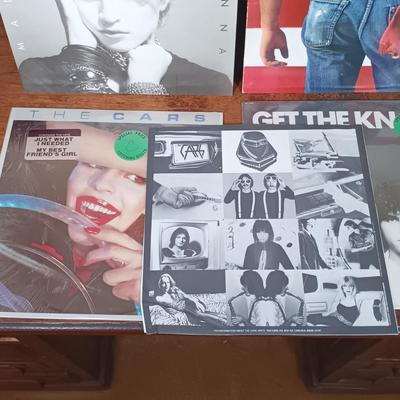 LOT 191: Vintage LPs- Madonna, Olivia Newton-John, Bruce Springsteen & More
