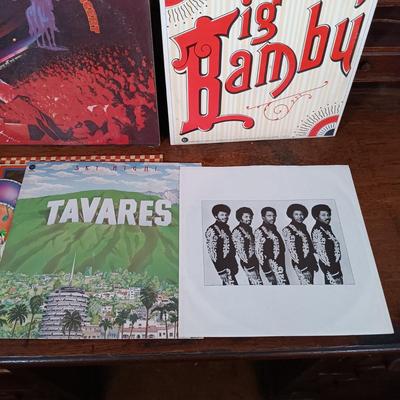 LOT 192: Vintage LPs- Earth, Wind & Fire, Cheech & Chong, Tavares & More