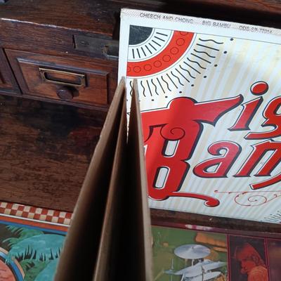 LOT 192: Vintage LPs- Earth, Wind & Fire, Cheech & Chong, Tavares & More
