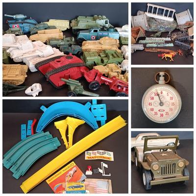 LOT 197: Vintage Toy Collection- Matchbox, Tonka, Timmee Toys & More