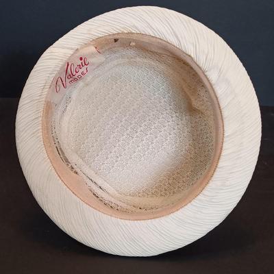 LOT 201: Cranberry Hurricane Glass Lamp, Relpo Pedestal Dish, Valerie Modes Hat & More