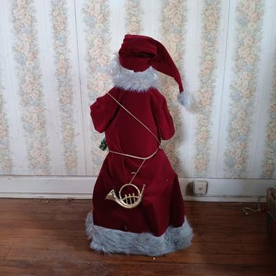 LOT 207: Vintage MCM 30" Christmas Tree with Ornaments, Plasco Plastic Mini Christmas Tree & More