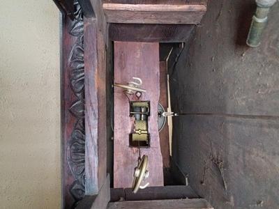 LOT 219: Antique George Penny, Wells 6-1/2 ft Long Case Clock