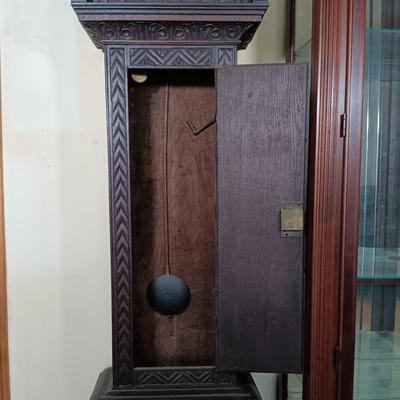 LOT 219: Antique George Penny, Wells 6-1/2 ft Long Case Clock