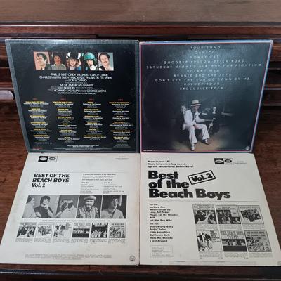 LOT 226: Vintage 'Best Of' LPs- Elton John, Steppenwolf, Bob Dylan & More
