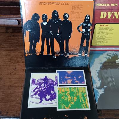 LOT 226: Vintage 'Best Of' LPs- Elton John, Steppenwolf, Bob Dylan & More