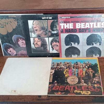 LOT 227: Vintage Beatles LP Collection