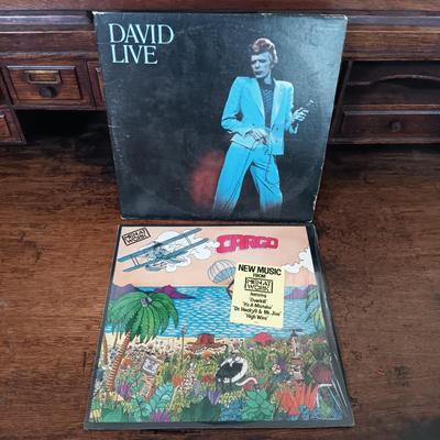 LOT 228: Vintage LPs- David Bowie, Elton John, Led Zeppelin & More