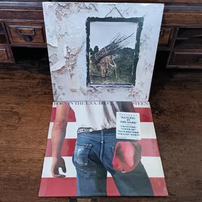 LOT 228: Vintage LPs- David Bowie, Elton John, Led Zeppelin & More