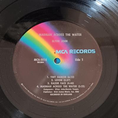 LOT 228: Vintage LPs- David Bowie, Elton John, Led Zeppelin & More