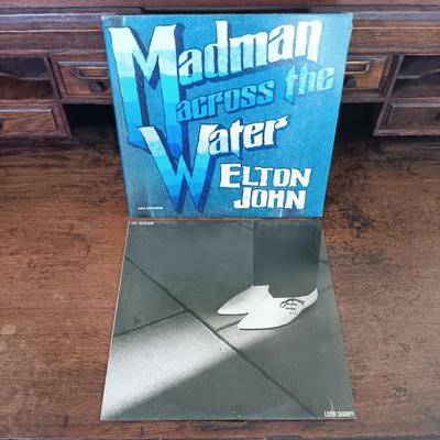 LOT 228: Vintage LPs- David Bowie, Elton John, Led Zeppelin & More