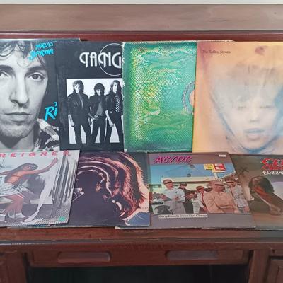 LOT 230: Vintage LPs- Ozzy Osborne, Rolling Stones, AC/DC & More
