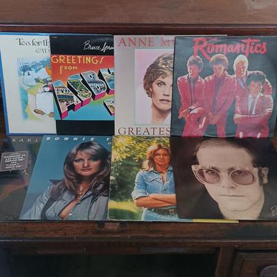 LOT 231: Vintage LPs- Olivia Newton-John, Karla Bonoff, The Romantics & More