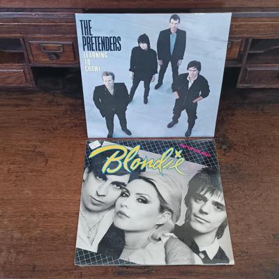 LOT 232: Vintage LPs- The Pretenders, Pat Benetar, Blondie & More