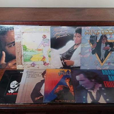 LOT 233: Vintage LPs- Michael Jackson, Alice Cooper, Adam Ant & More