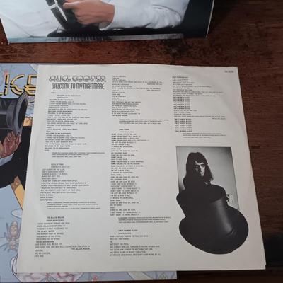 LOT 233: Vintage LPs- Michael Jackson, Alice Cooper, Adam Ant & More