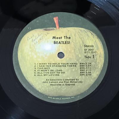 LOT 234: Vintage Beatles LP Collection