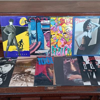 LOT 236: Vintage LPs- David Bowie, The Motels, Blondie & More