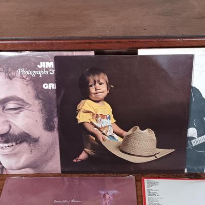 LOT 240: Vintage LPs- John Cougar Mellencamp, Bruce Springsteen, Olivia Newton-John & More