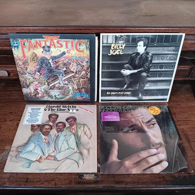 LOT 241: Vintage LPs- Van Morrison, George Benson, Elton John & More