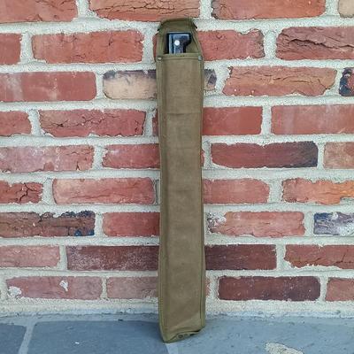 LOT 190: Vintage Sheffield, England Military-Style Machete with Cloth Sheath