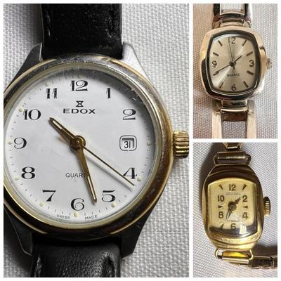 Edox, Quartz & Multora Women’s Watches (K-RG)