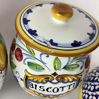 K740 Fratelli Mari Deruta Italian Pottery Lot