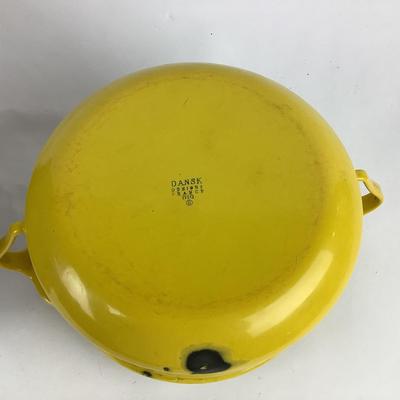 K822 Vintage Enamel DANSK Covered Pots