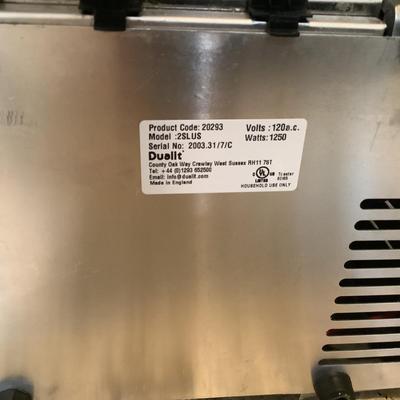 K825 Dualit Two Slicer Toaster