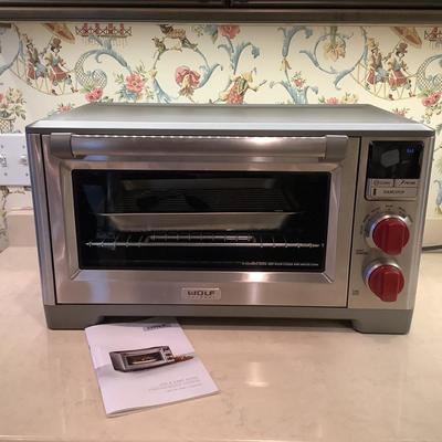 K838 Like New WOLF Countertop Oven