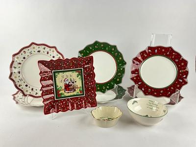 K841 Lot of Villeroy & Boch Christmas China