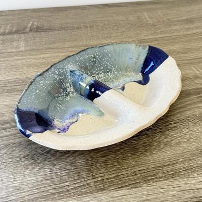 LOT 12K: Vintage Signed Stoneware Pottery Pieces