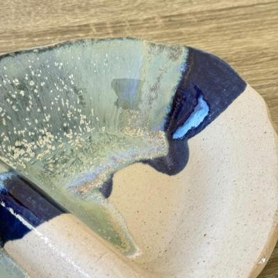 LOT 12K: Vintage Signed Stoneware Pottery Pieces