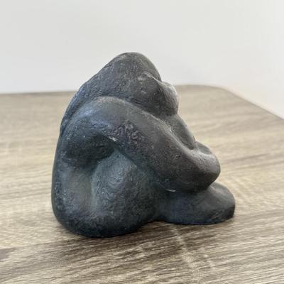 LOT 17K: Stone Carved Rabbit signed by Artist made in Zimbabwe