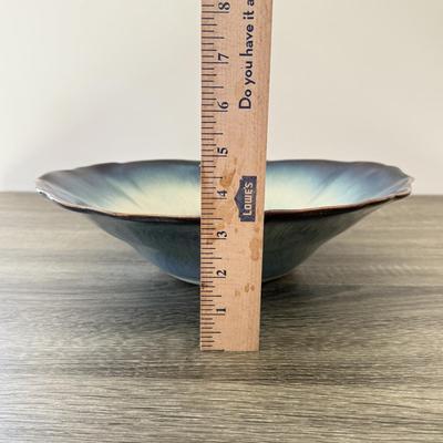 LOT 18K: Art Pottery Bowls: Two Signed