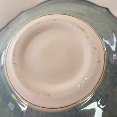 LOT 18K: Art Pottery Bowls: Two Signed