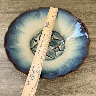 LOT 18K: Art Pottery Bowls: Two Signed