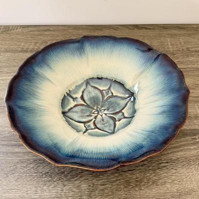LOT 18K: Art Pottery Bowls: Two Signed