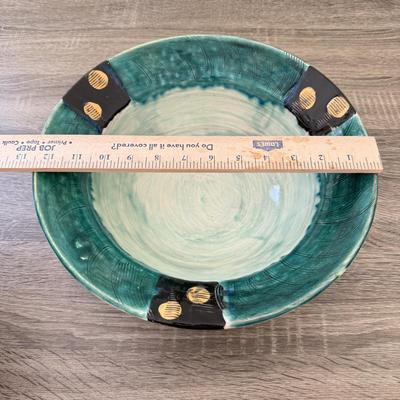 LOT 18K: Art Pottery Bowls: Two Signed