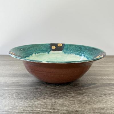 LOT 18K: Art Pottery Bowls: Two Signed