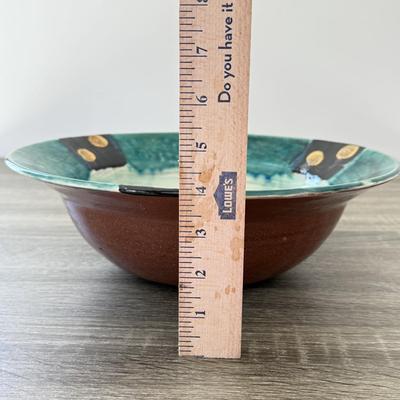 LOT 18K: Art Pottery Bowls: Two Signed