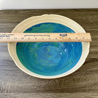 LOT 18K: Art Pottery Bowls: Two Signed