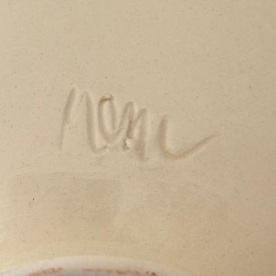 LOT 18K: Art Pottery Bowls: Two Signed