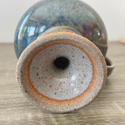 LOT 82K: Suvely Pottery Stoneware Decanter, Signed Pottery Mug & More