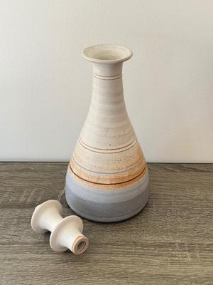 LOT 82K: Suvely Pottery Stoneware Decanter, Signed Pottery Mug & More