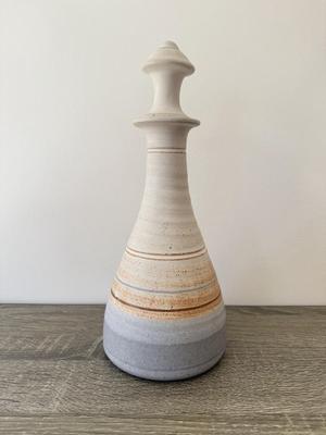 LOT 82K: Suvely Pottery Stoneware Decanter, Signed Pottery Mug & More