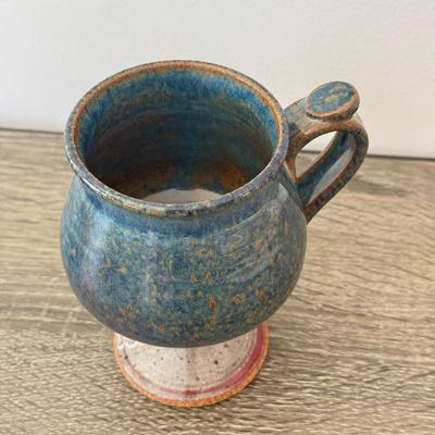 LOT 82K: Suvely Pottery Stoneware Decanter, Signed Pottery Mug & More