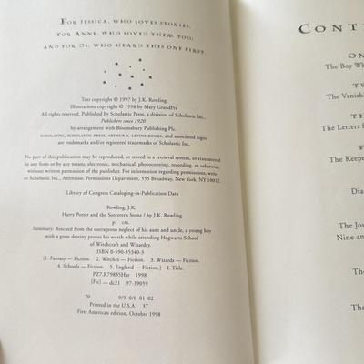 LOT 87K: Harry Potter Series by J. K. Rowling - First American Editions