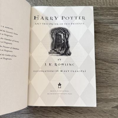 LOT 87K: Harry Potter Series by J. K. Rowling - First American Editions
